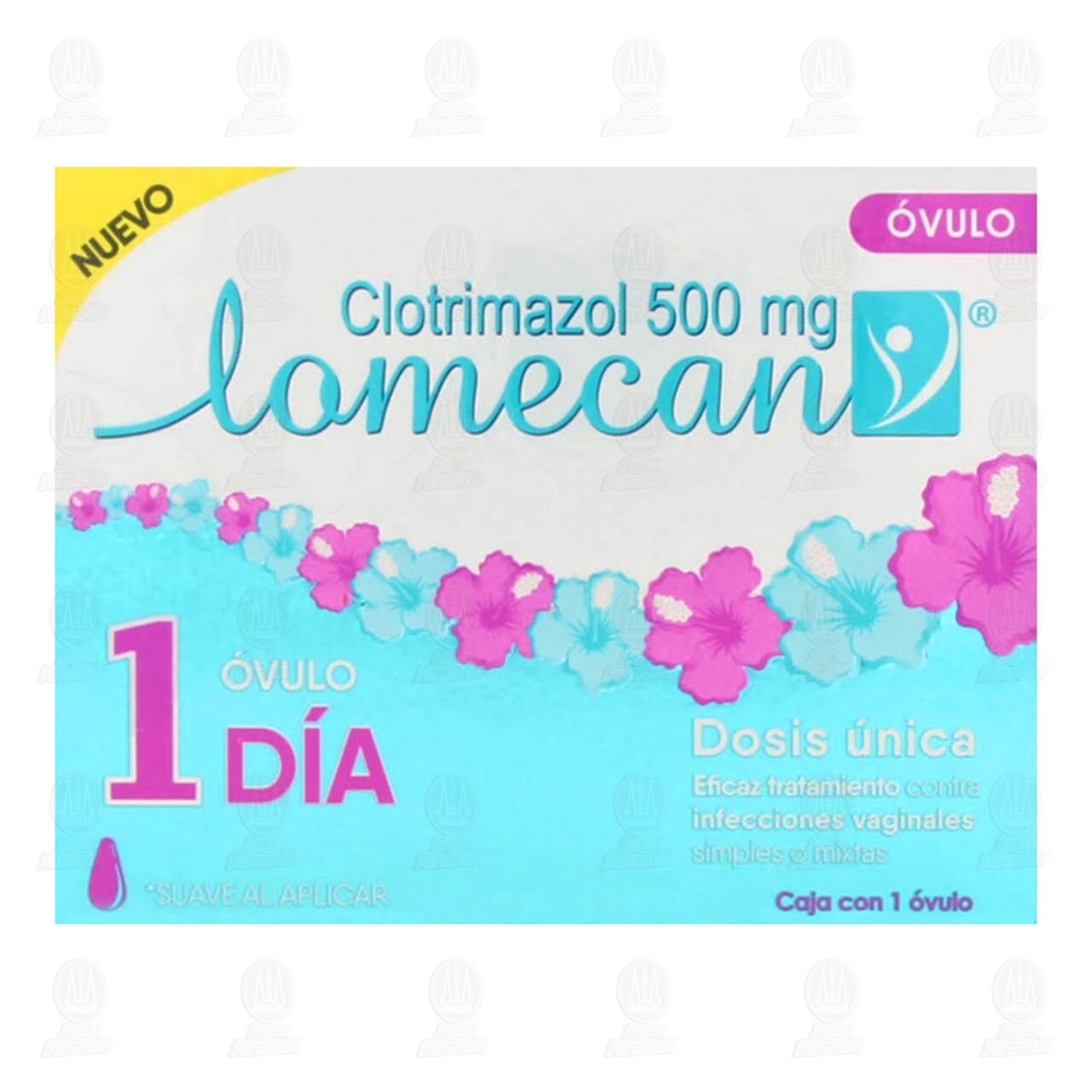 Lomecan V 500 mg, 1 &Oacute;vulo. image number 1