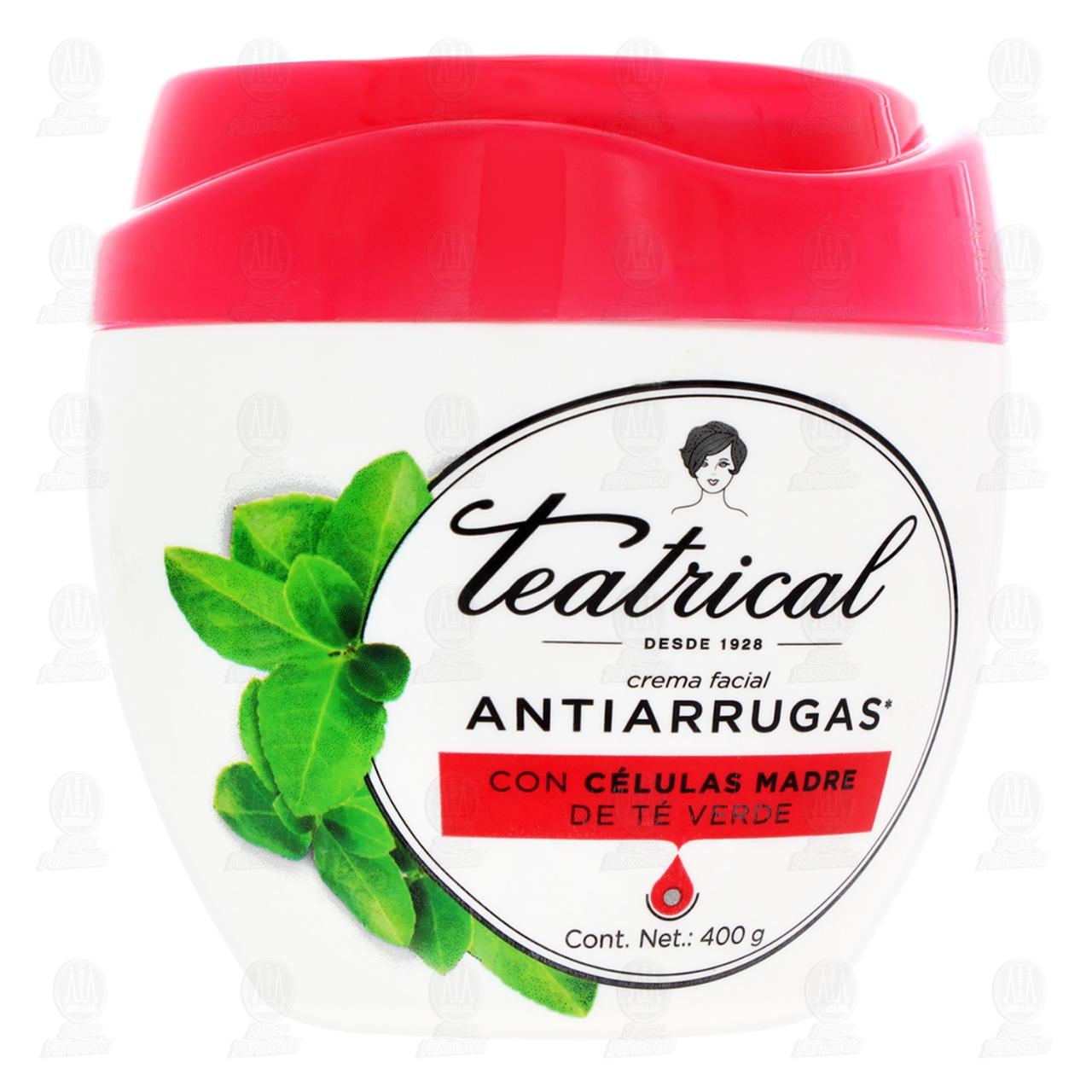 Crema Facial Teatrical Antiarrugas con C&eacute;lulas Madre, 400 gr.