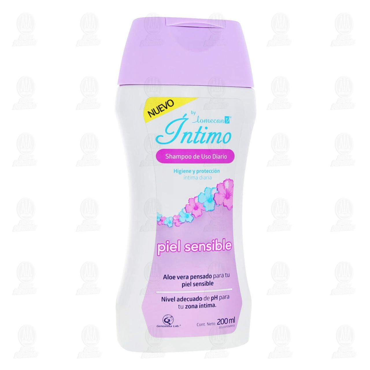 Shampoo &Iacute;ntimo Piel Sensible by Lomecan de Uso Diario, 200 ml. image number 0