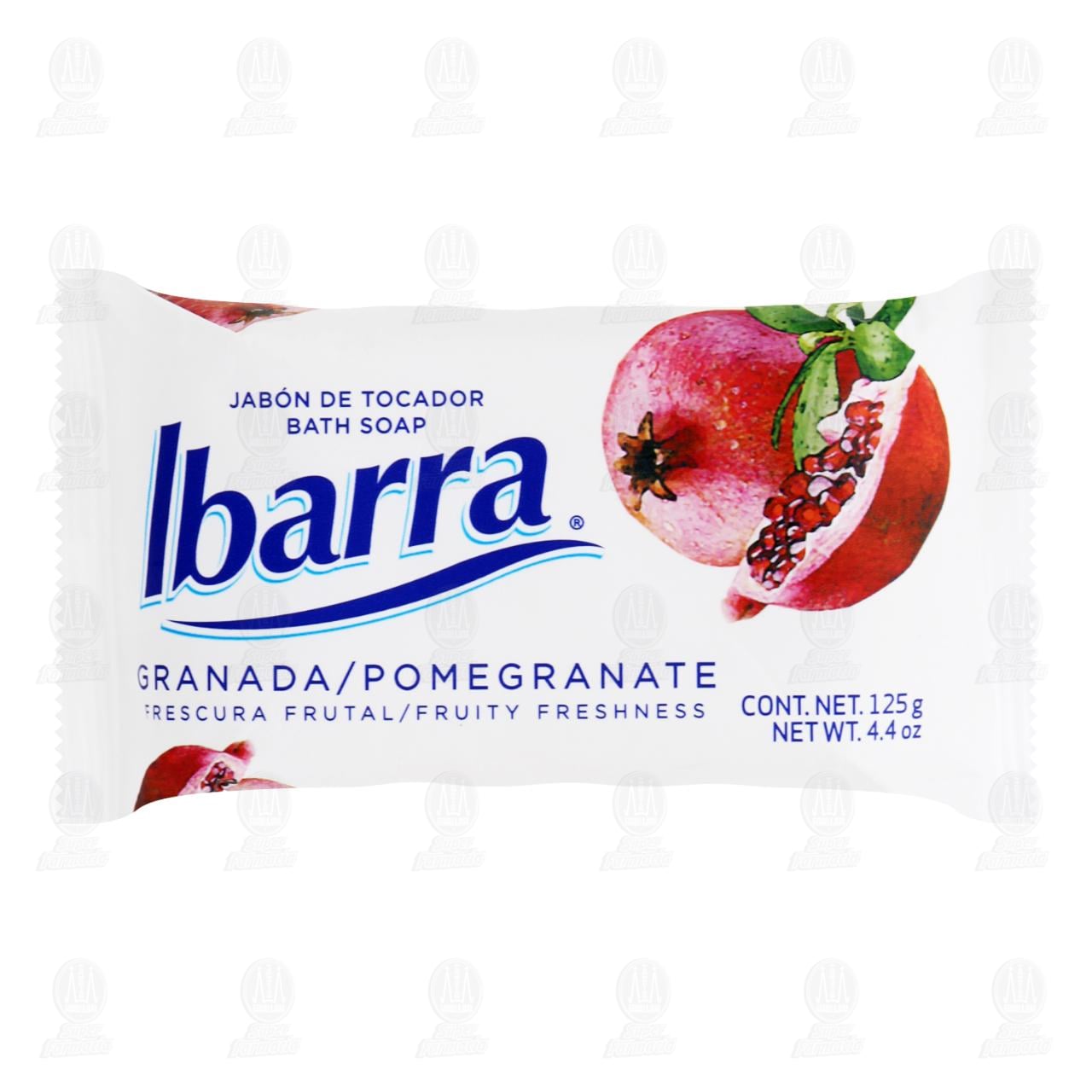 Imagen para Jabón de Tocador Ibarra Frescura Frutal, 125 gr.