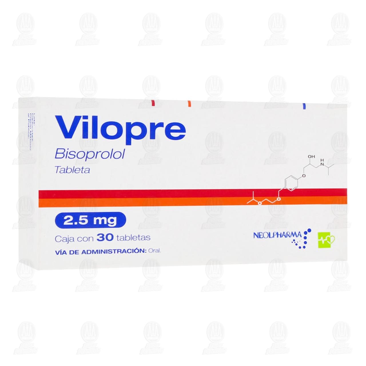 Vilopre 2.5 mg, 30 Tabletas. image number 0