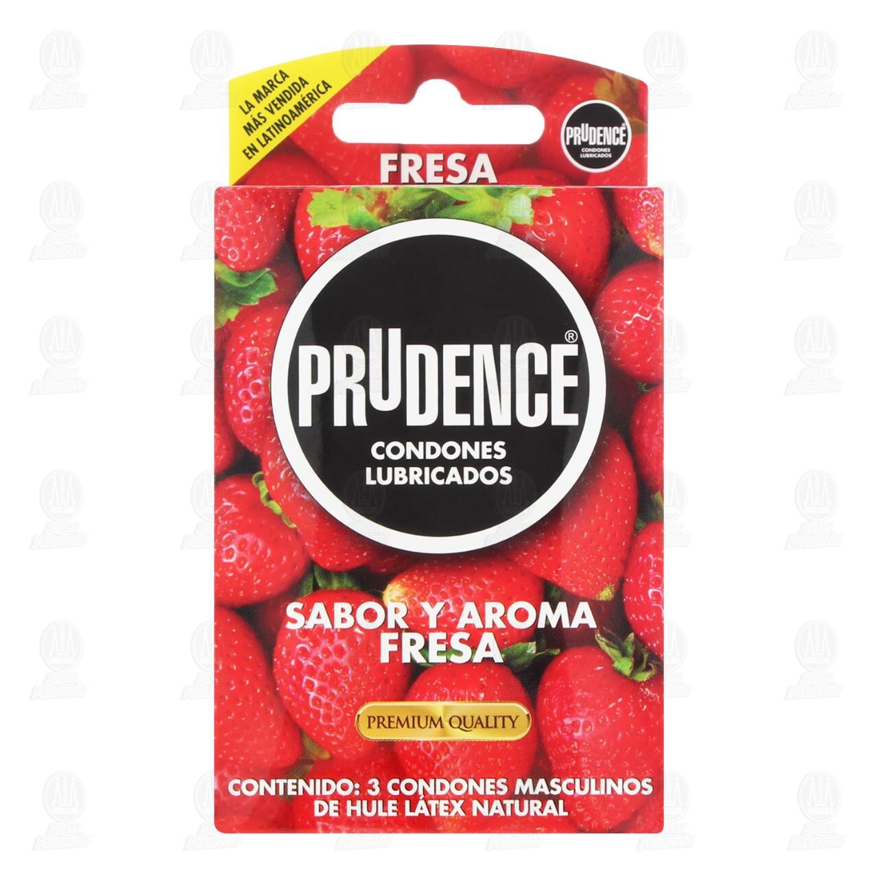 Prudence Sabor y Aroma Fresa, 3 pzas. image number 1