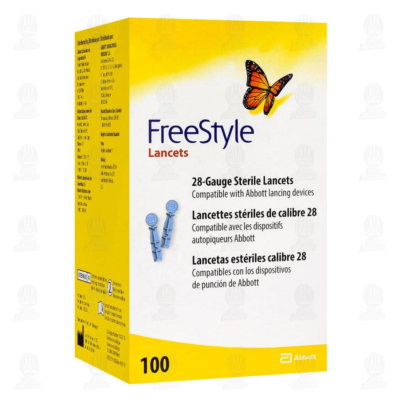 Freestyle Lancetas, 100 pzas. image number 0