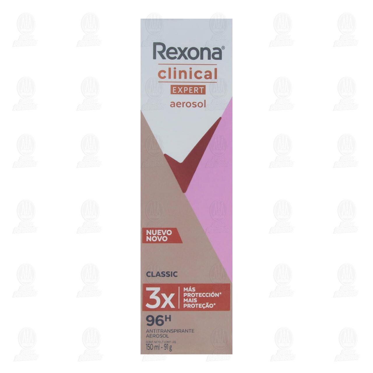 Antitranspirante Rexona Clinical Expert Classic en Aerosol, 150 ml. image number 1