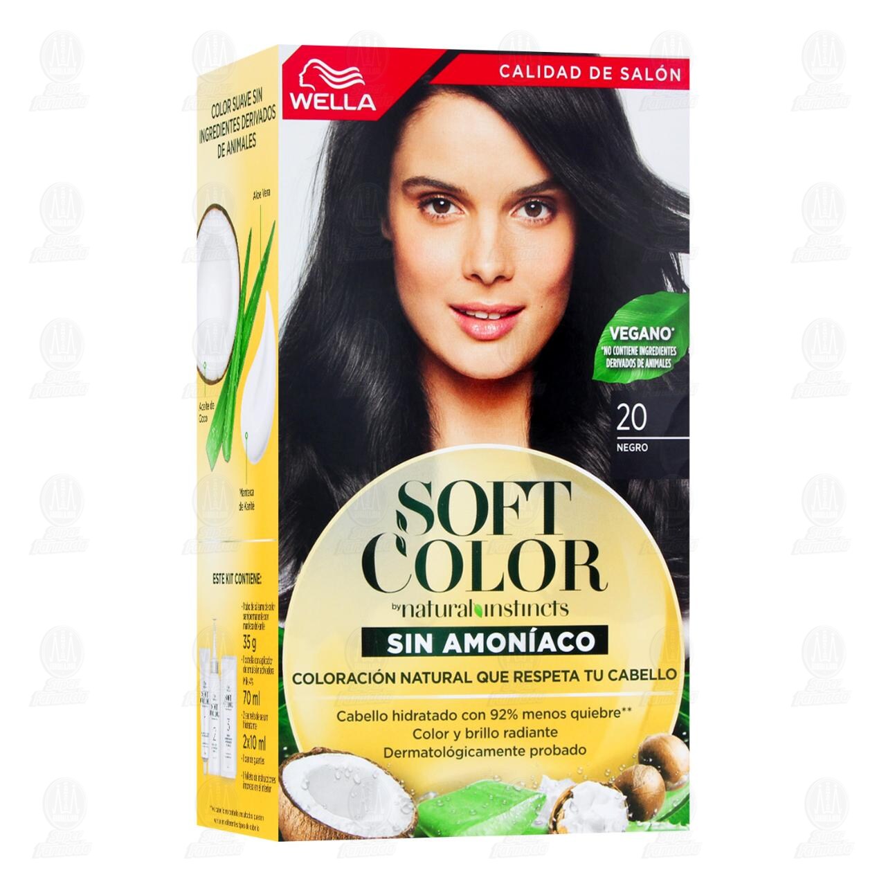 Tinte Soft Color Negro (20), 1 pz. image number 0