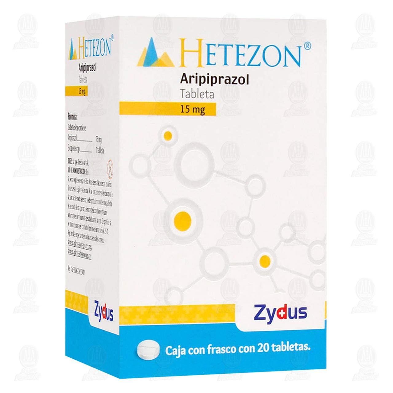 Hetezon 15 mg, 20 Tabletas. image number 0
