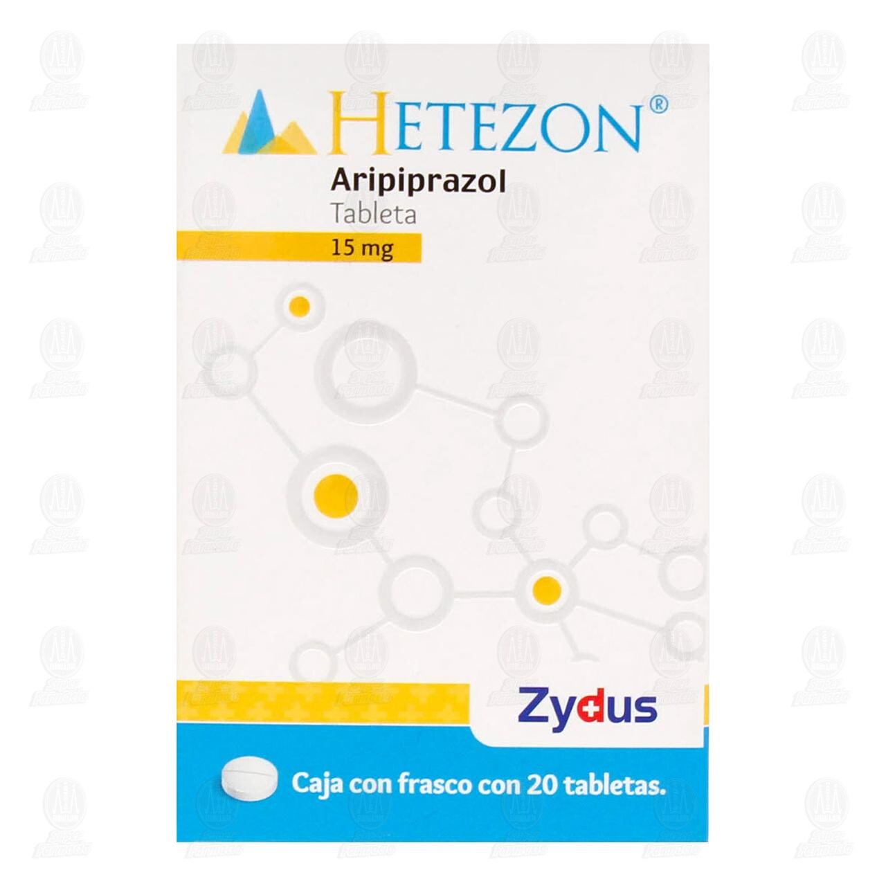 Hetezon 15 mg, 20 Tabletas. image number 1