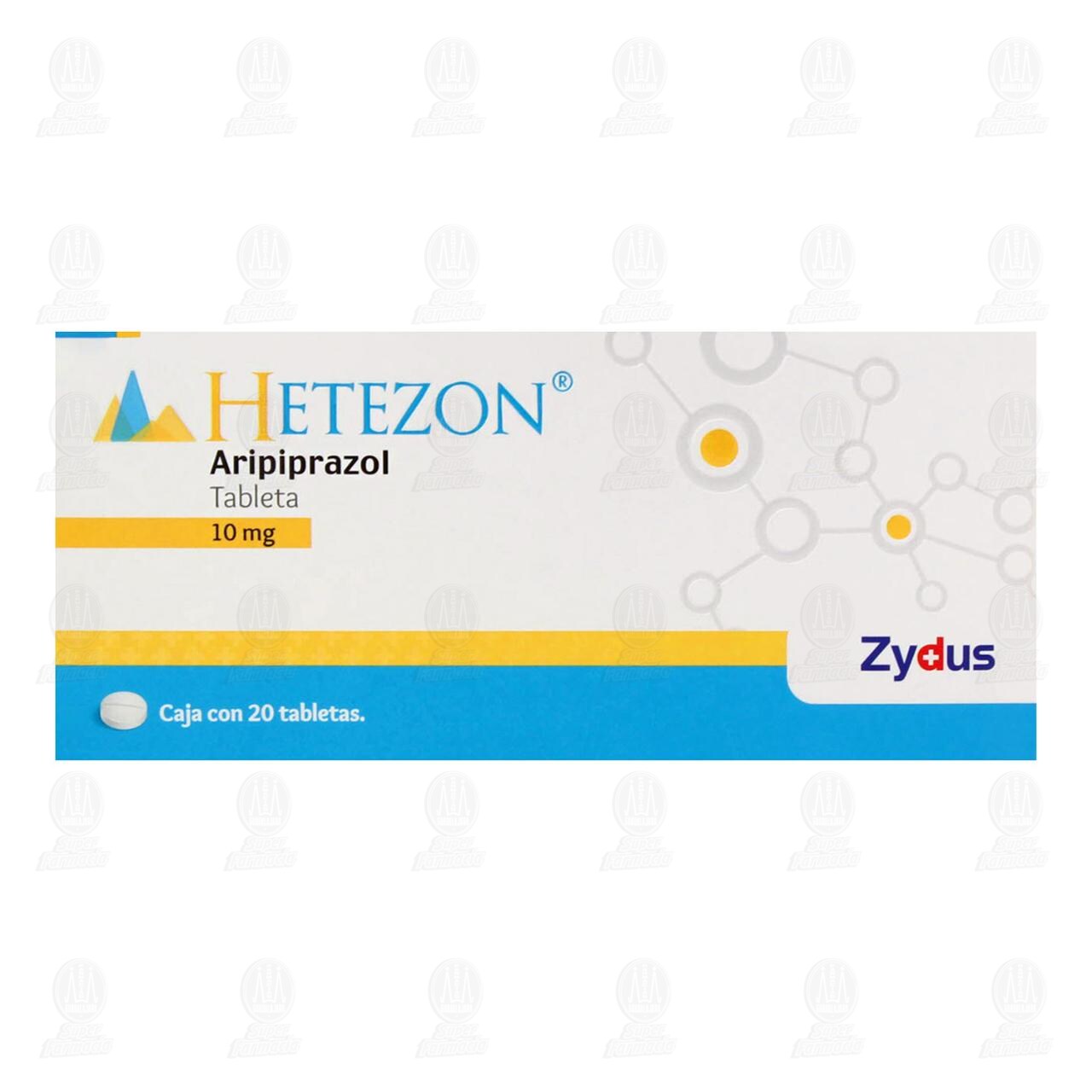 Hetezon 10 mg, 20 Tabletas. image number 1