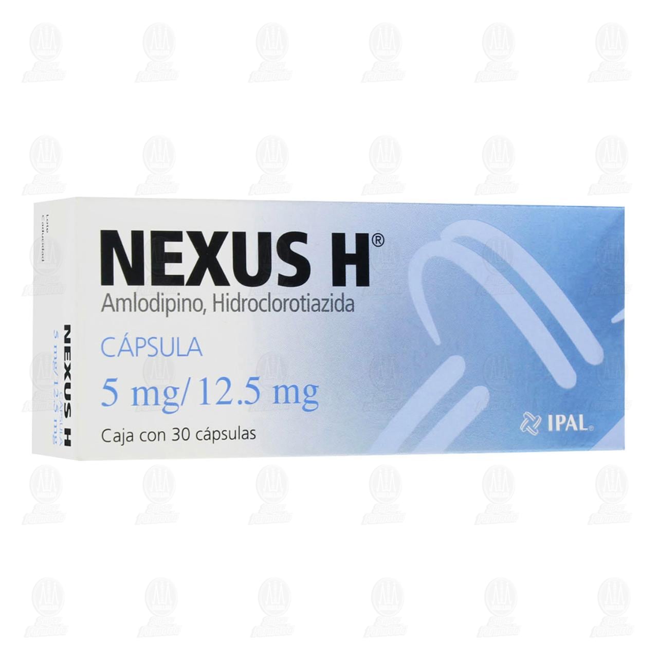 Nexus-H 5mg/12.5mg, 30 C&aacute;psulas. image number 0