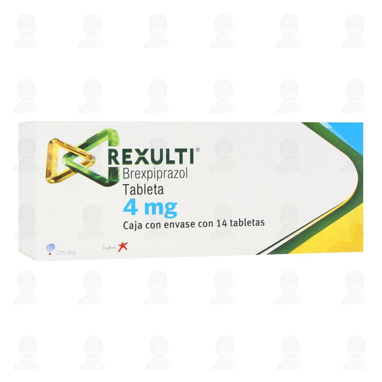 Imagen para Rexulti 4 mg, 14 Tabletas.