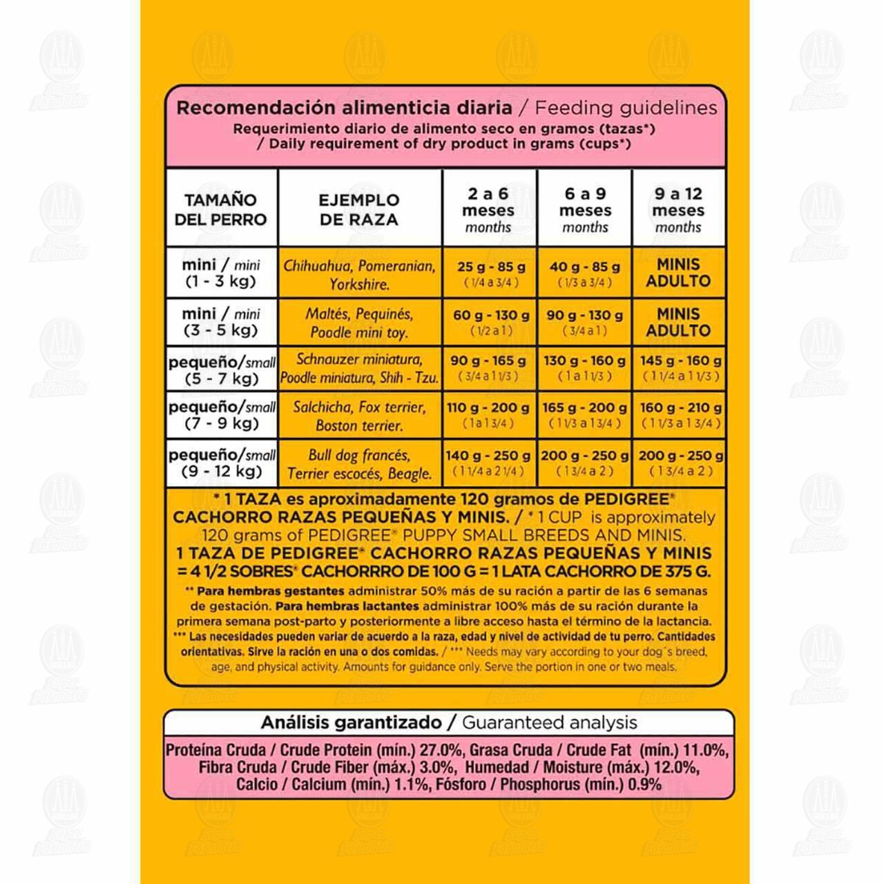 Pedigree Alimento Seco para Cachorros Razas Peque&ntilde;as y Mnis Sabor Res y Vegetales, 1.85 Kg. image number 4