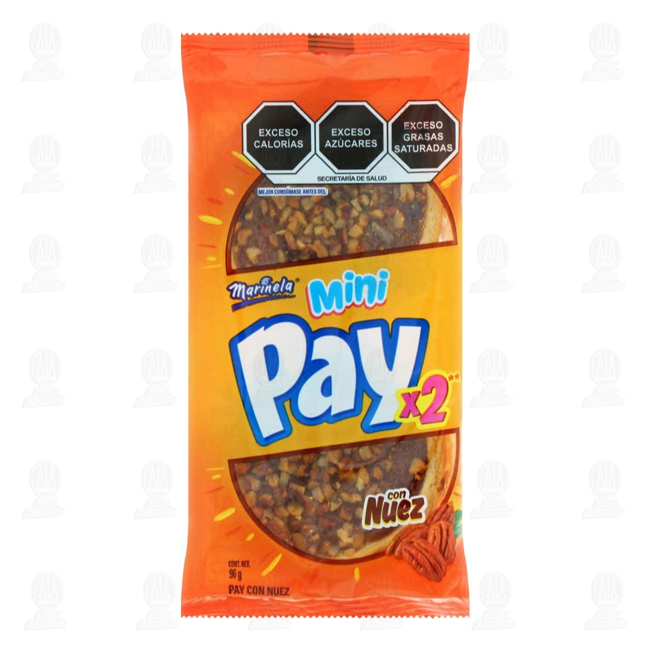 Imagen para Mini Pay Marinela con Nuez, 96 gr.