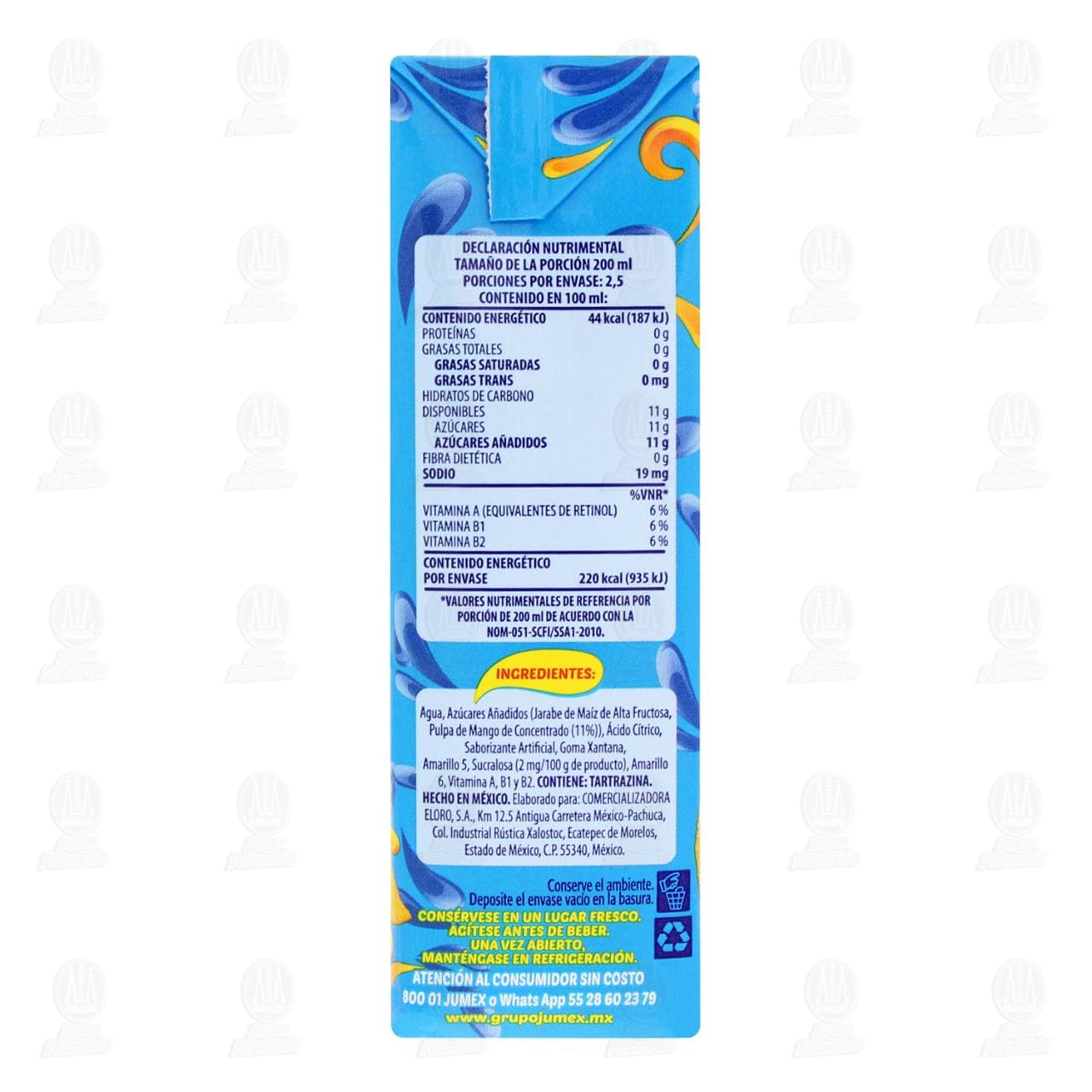 Bebida Jumex Bida Mango, 500 ml. image number 2