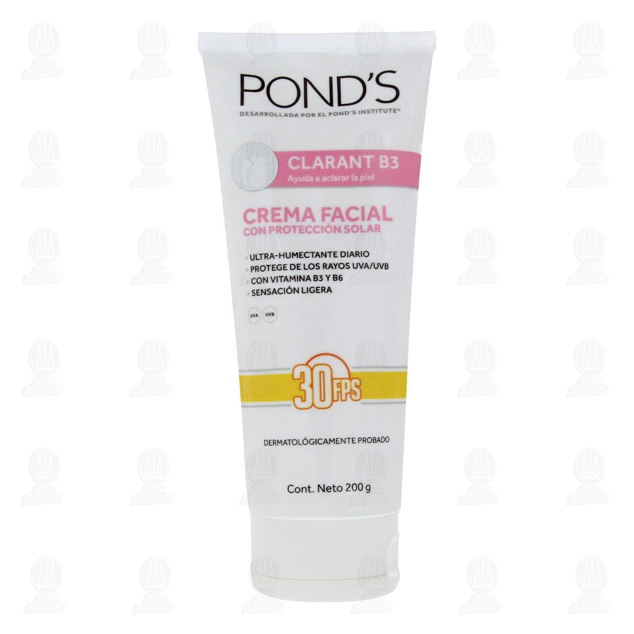 Crema Facial Pond's Clarant B3 con Protecci&oacute;n Solar, 200 gr. image number 0