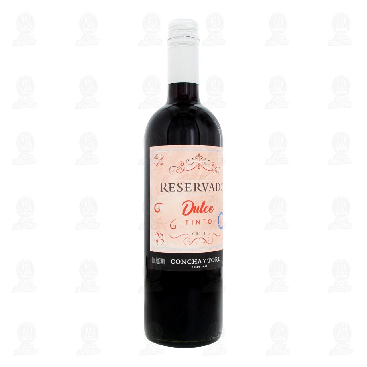 Vino Tinto Reservado Dulce Concha y Toro, 750 ml.