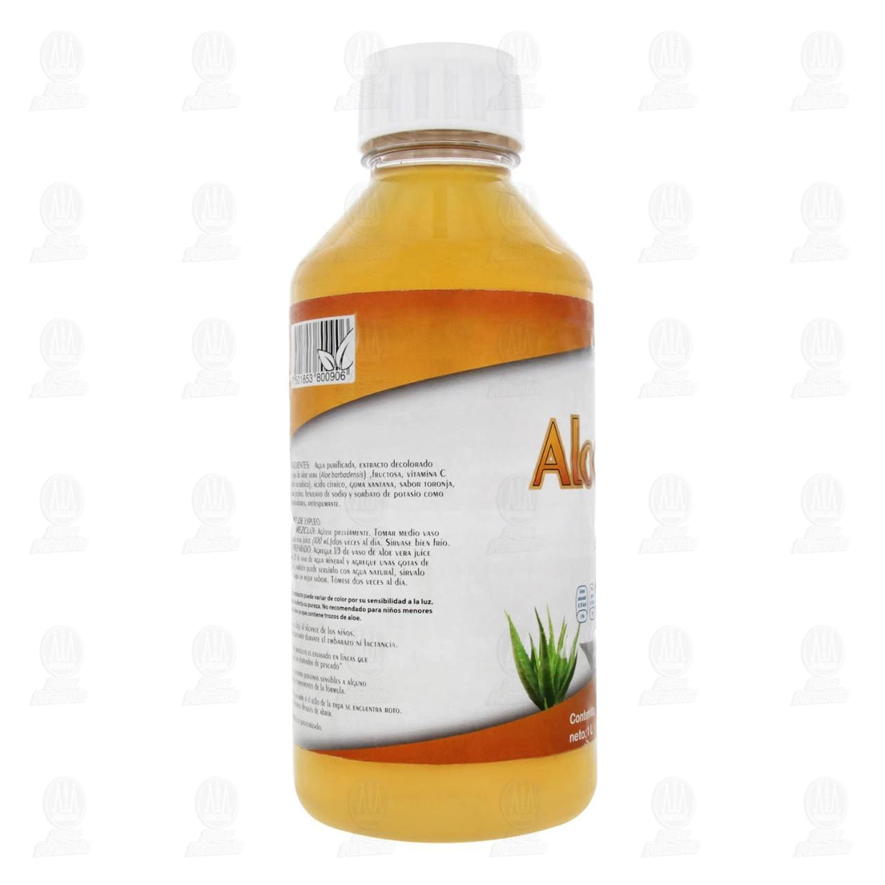 Aloe Vera Juice Natural Health Naranja-Papaya, 1 l. image number 3