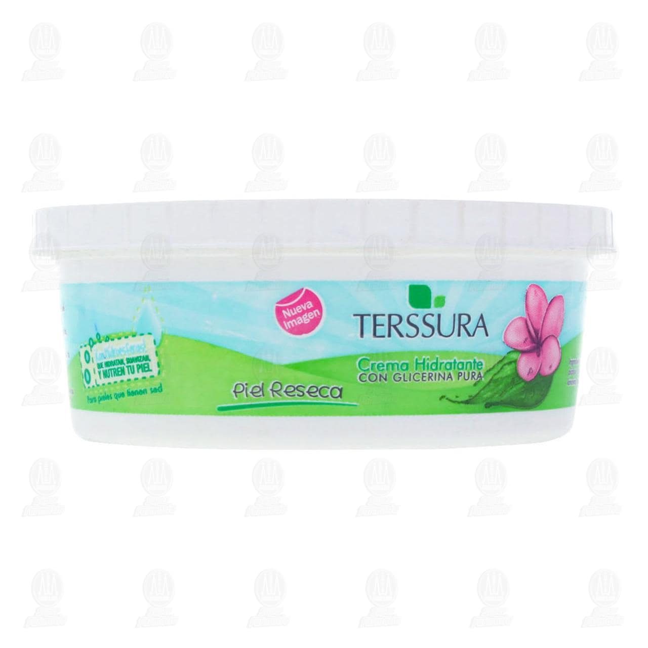 Imagen para Crema corporal hidratante Terssura, con glicerina pura para piel reseca, con hidroesferas que hidratan, suavizan y nutren tu piel. Envase con 220 gramos.