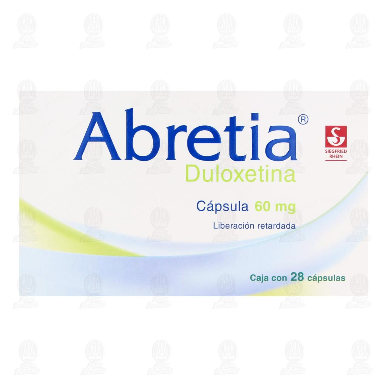 Abretia 60 mg, 28 Cápsulas. image number 1