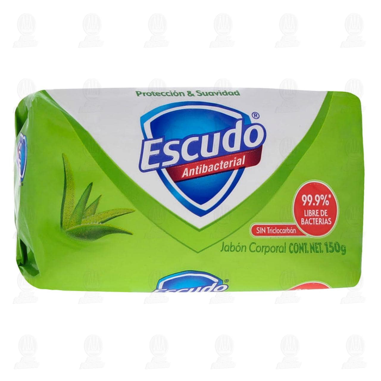 Jabón Corporal Escudo Antibacterial Protección & Suavidad, 150 gr.