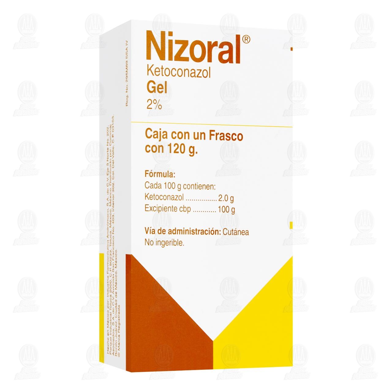 Nizoral Gel 2%, 120 gr. image number 0