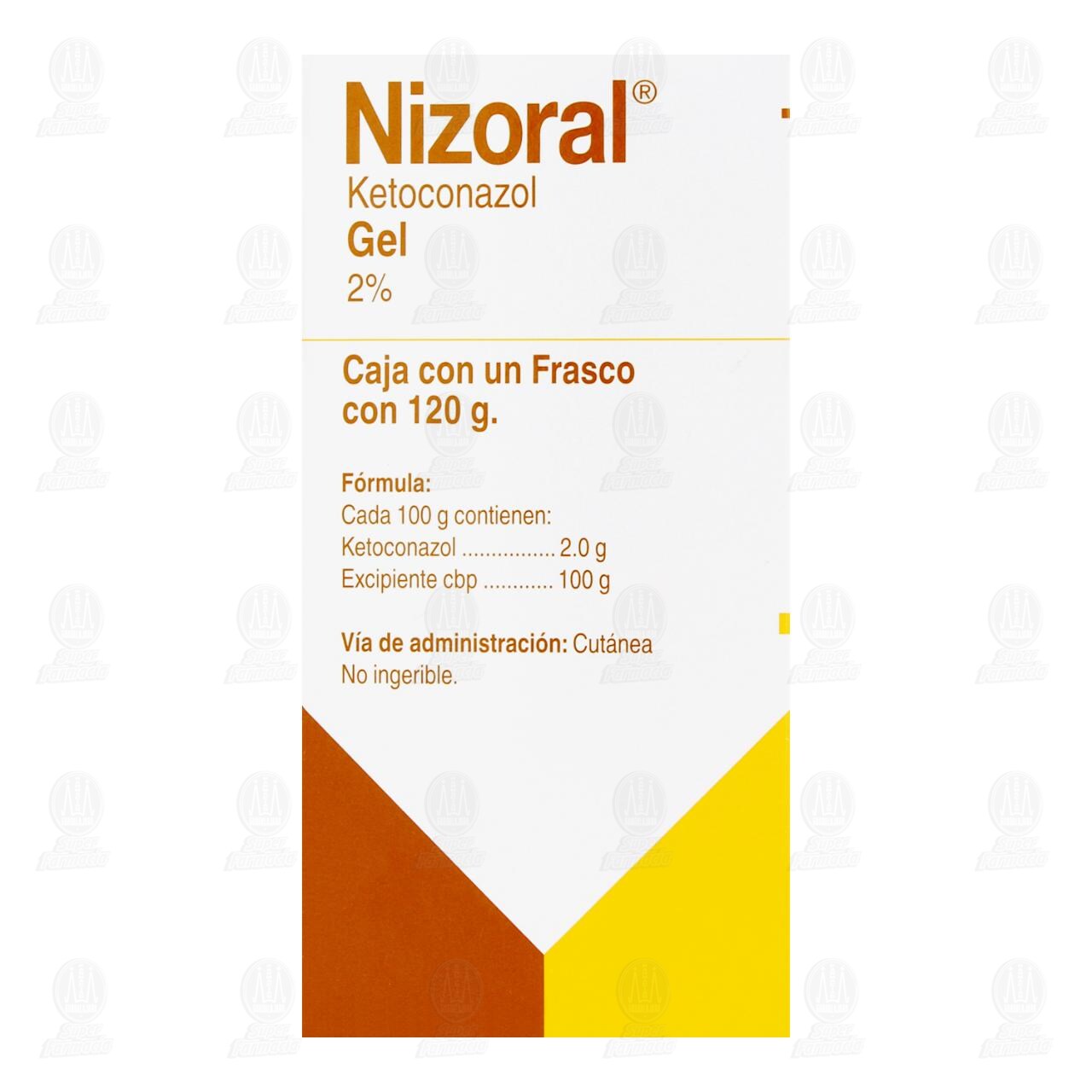 Nizoral Gel 2%, 120 gr. image number 1