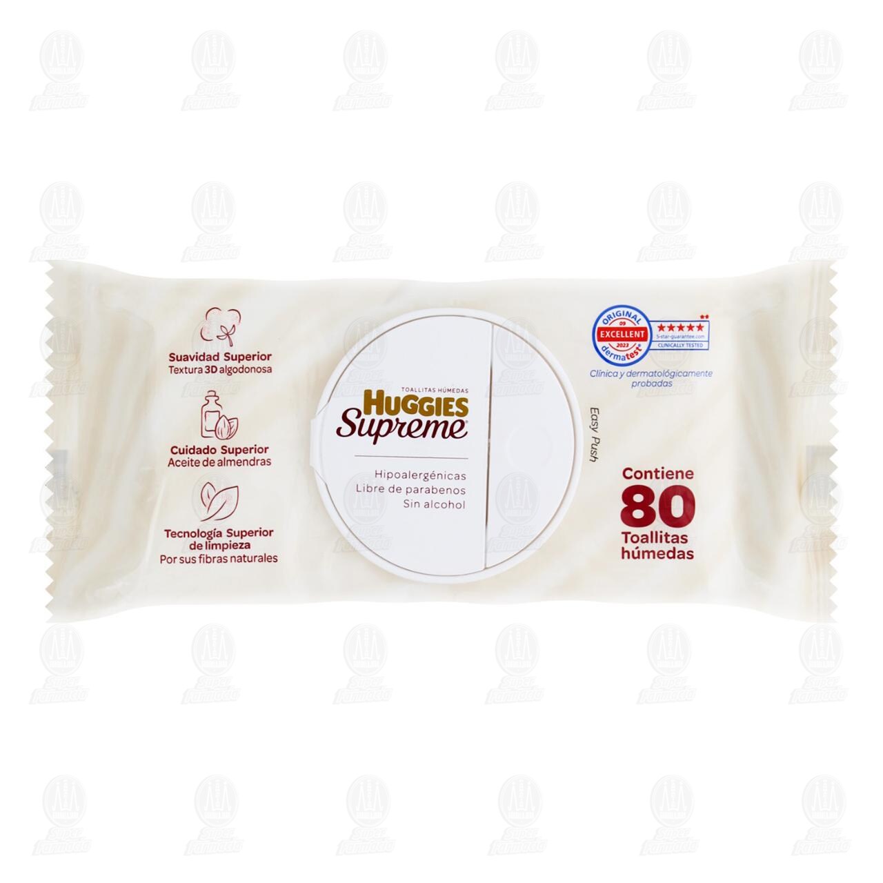 Toallitas para Bebé Huggies Supreme, 80 pzas.