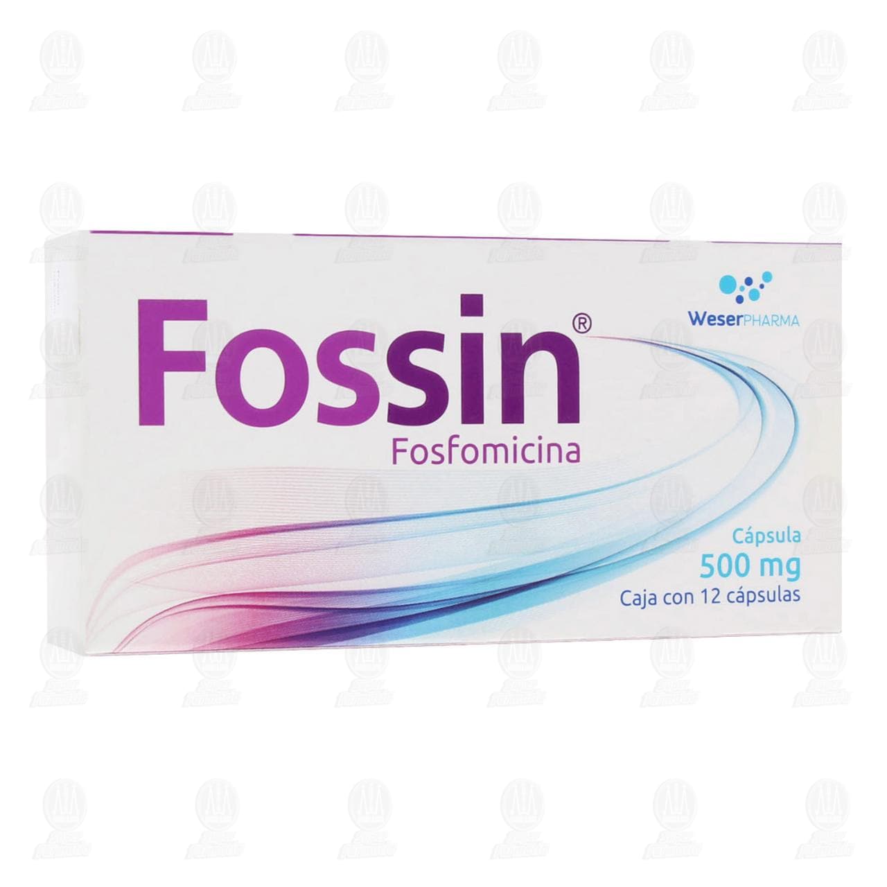 Fossin 500 mg, 12 C&aacute;psulas. image number 0