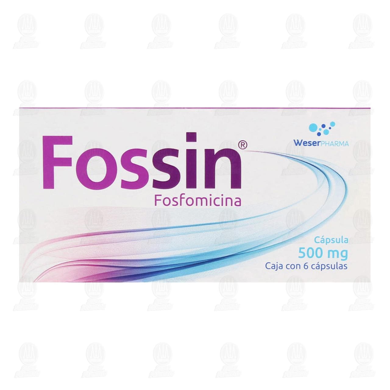 Fossin 500 mg, 6 C&aacute;psulas. image number 1