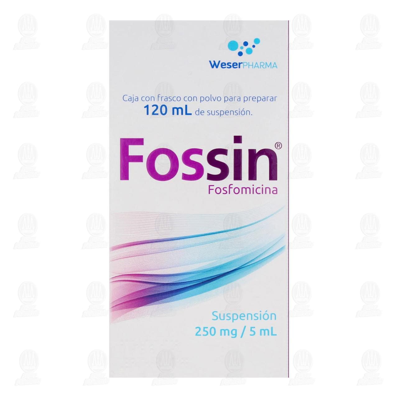 Fossin 250mg/5ml Suspensi&oacute;n, 120 ml. image number 1