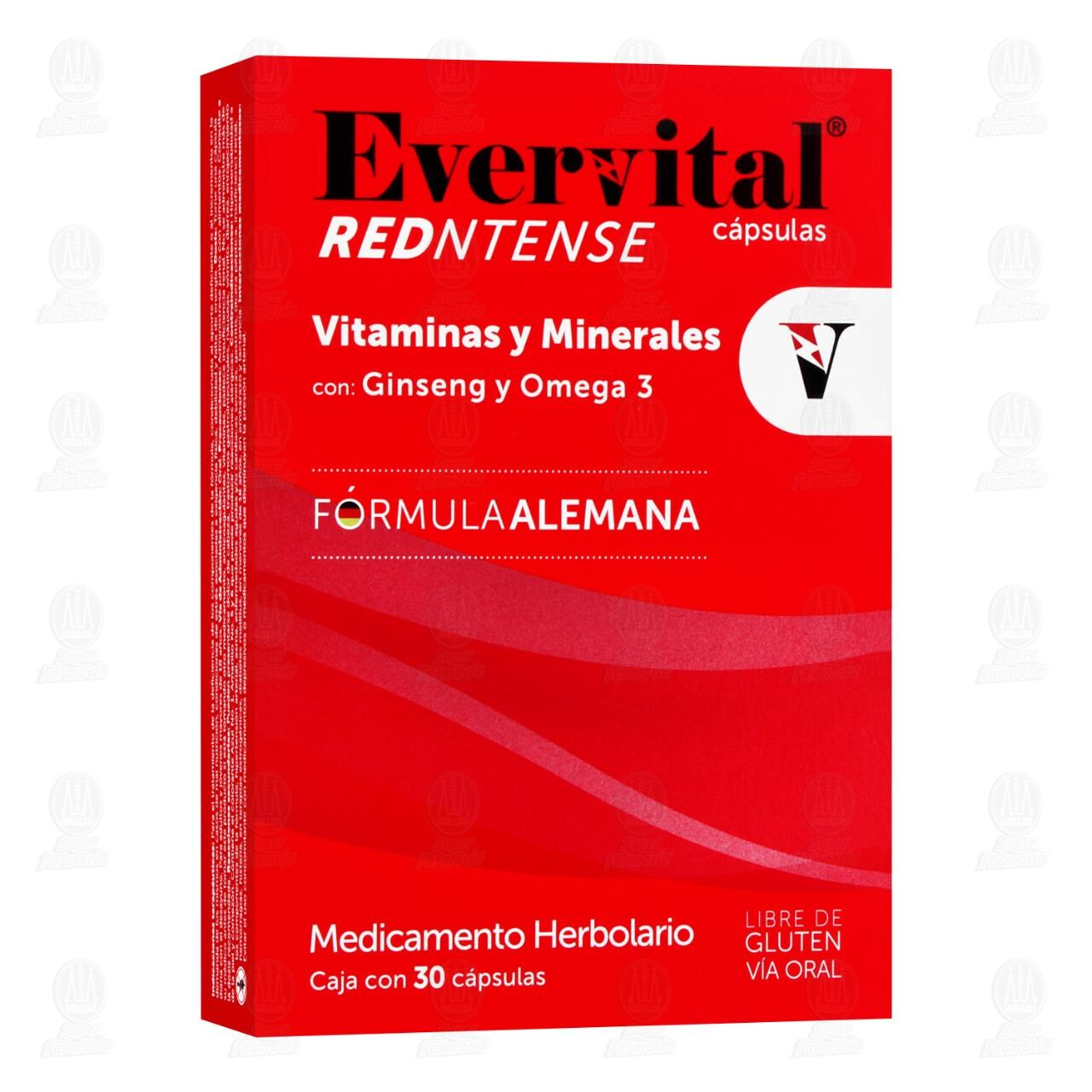 Evervital Redntense, 30 C&aacute;psulas. image number 0