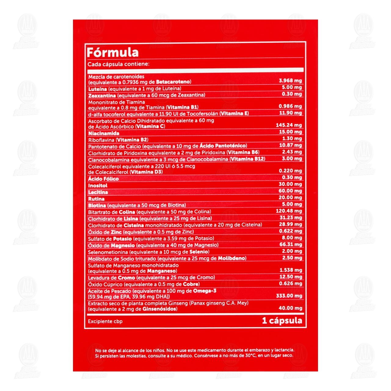 Evervital Redntense, 30 C&aacute;psulas. image number 2