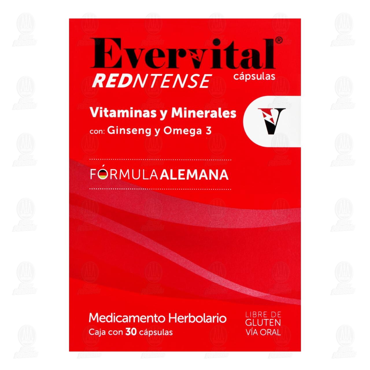 Evervital Redntense, 30 C&aacute;psulas. image number 1