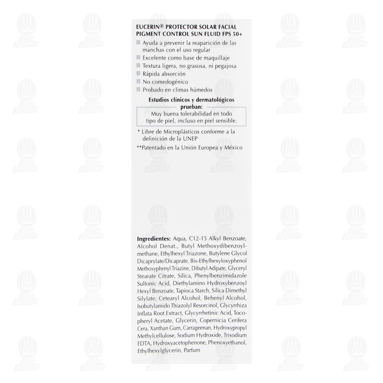 Eucerin Protector Solar Facial FPS 50+ Anti Pigment Sun, 50 ml. image number 2