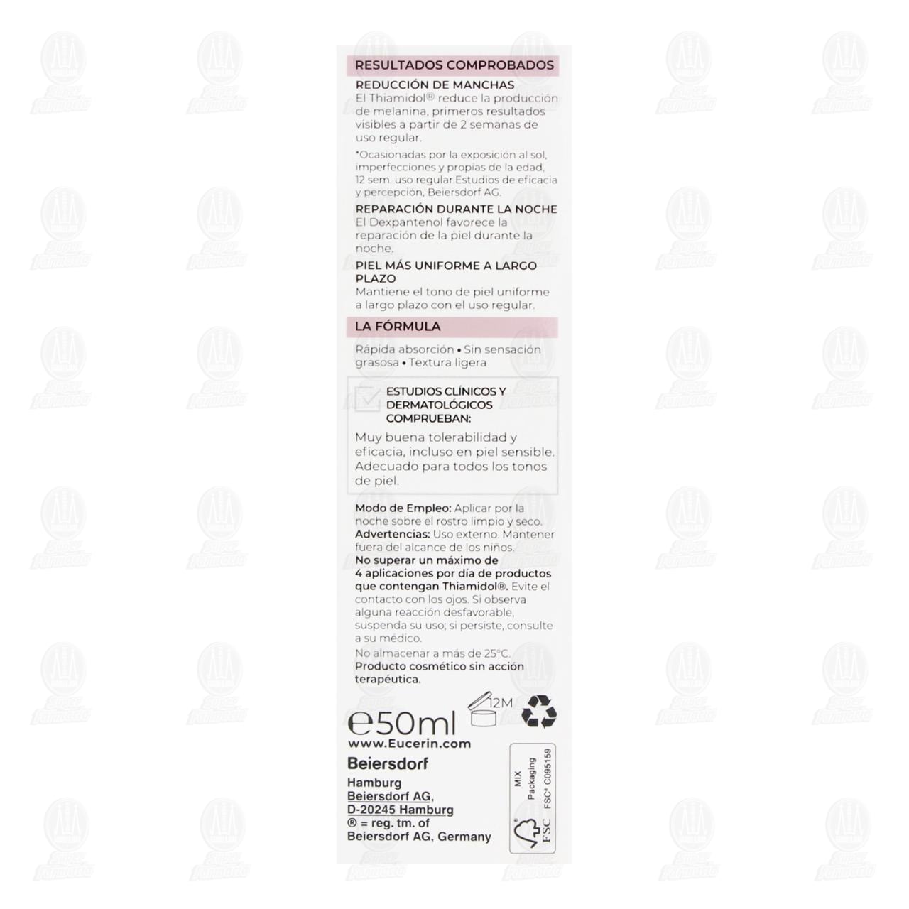 Eucerin Anti-Pigment Crema Facial de Noche, 50 ml. image number 3
