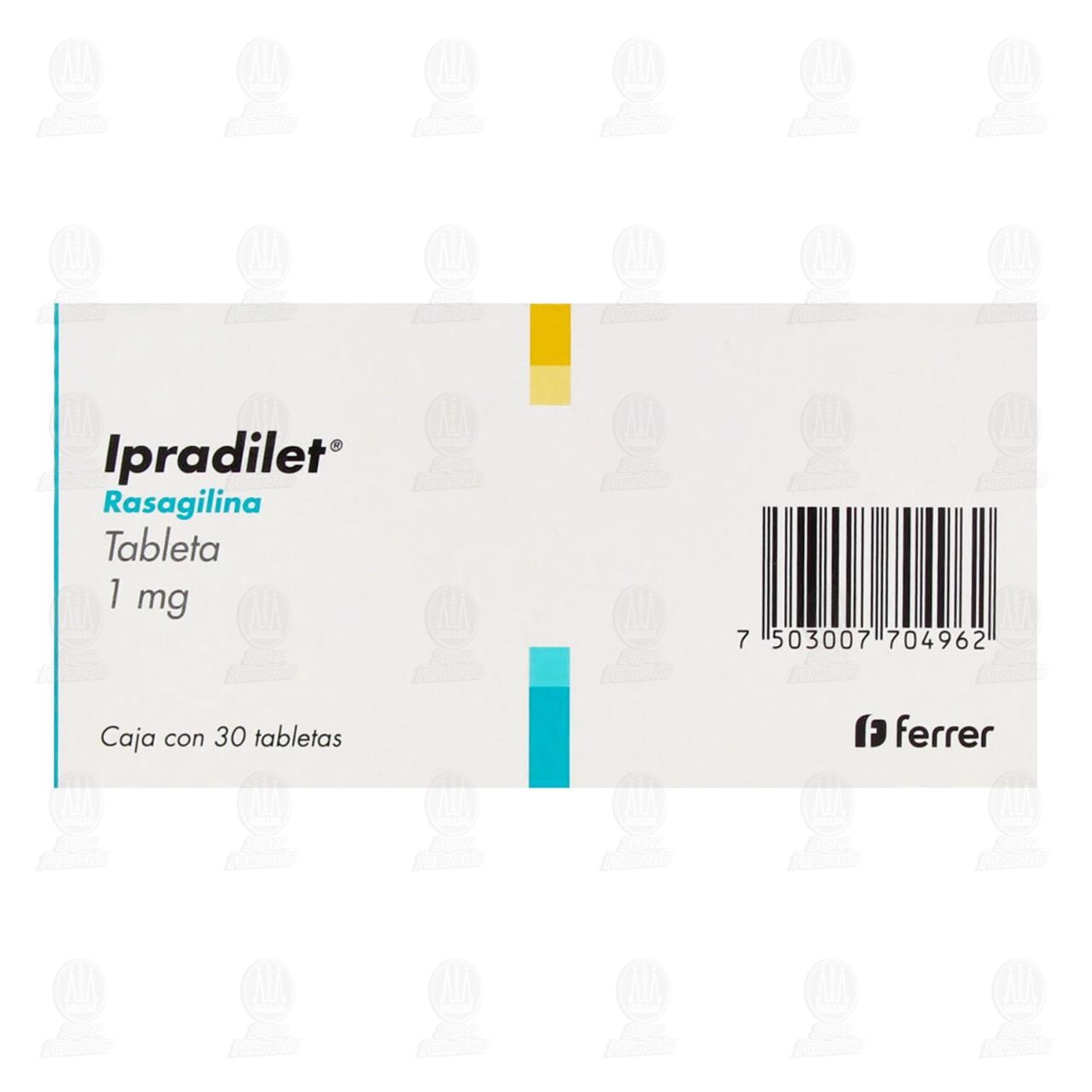 Ipradilet 1 mg, 30 Tabletas. image number 1