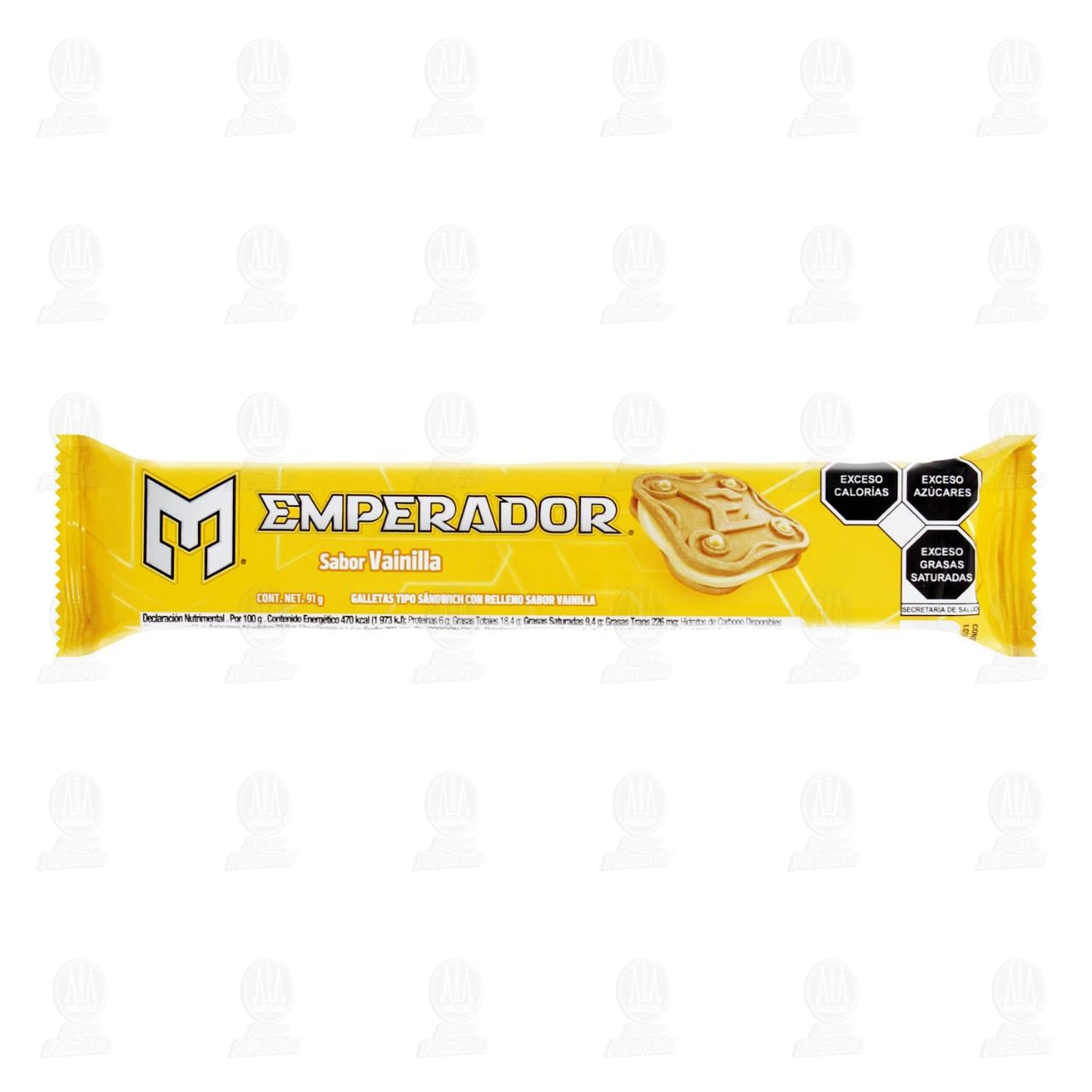 Galletas Emperador Sabor Vainilla, 91 gr.