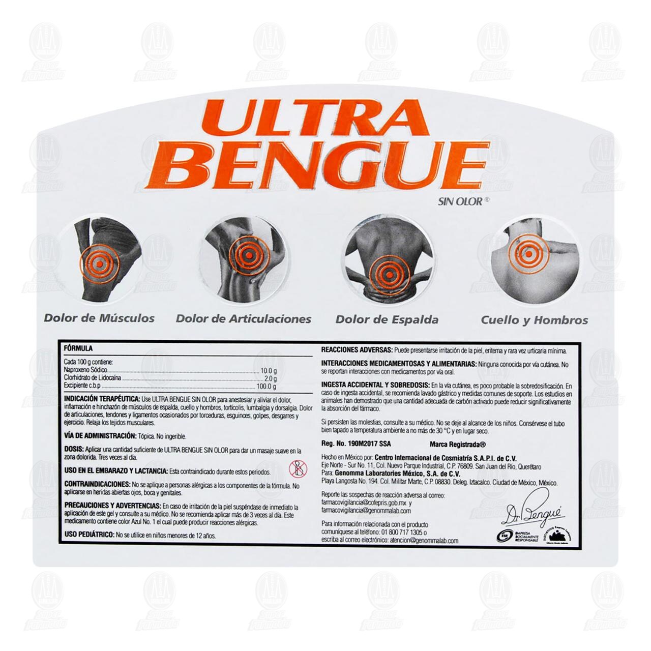 Ultra Bengue Gel, 35 gr. image number 2