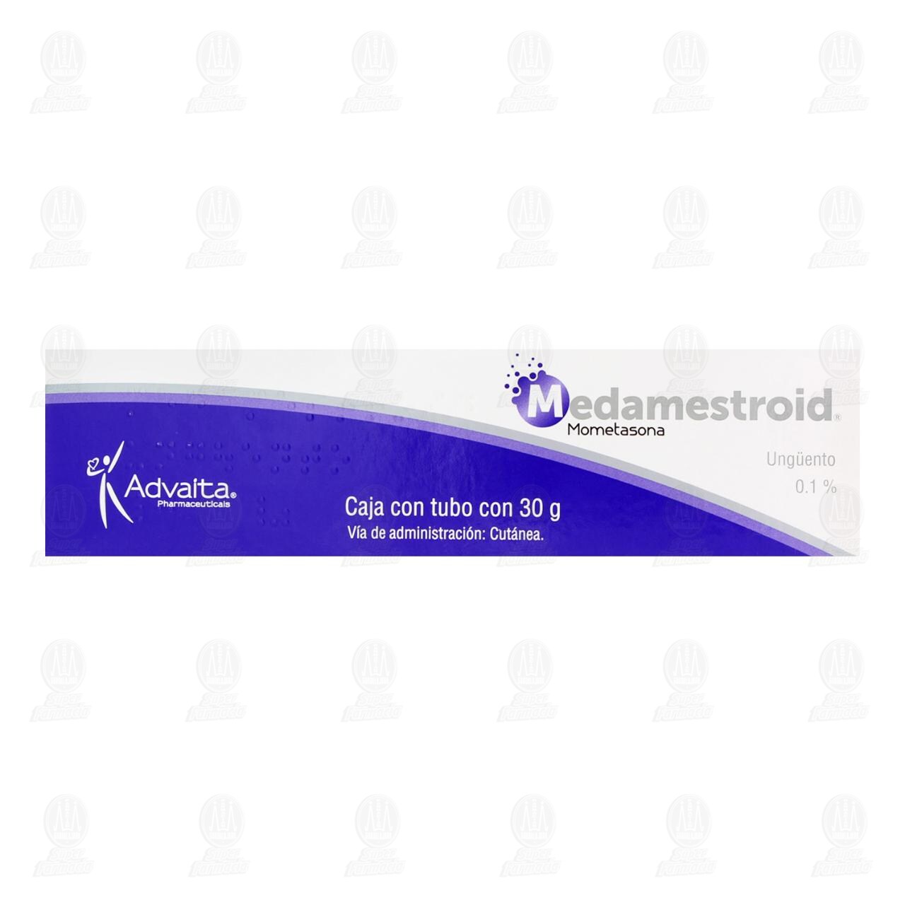 Medamestroid 0.1% 30gr Ung&uuml;ento Tubo image number 1