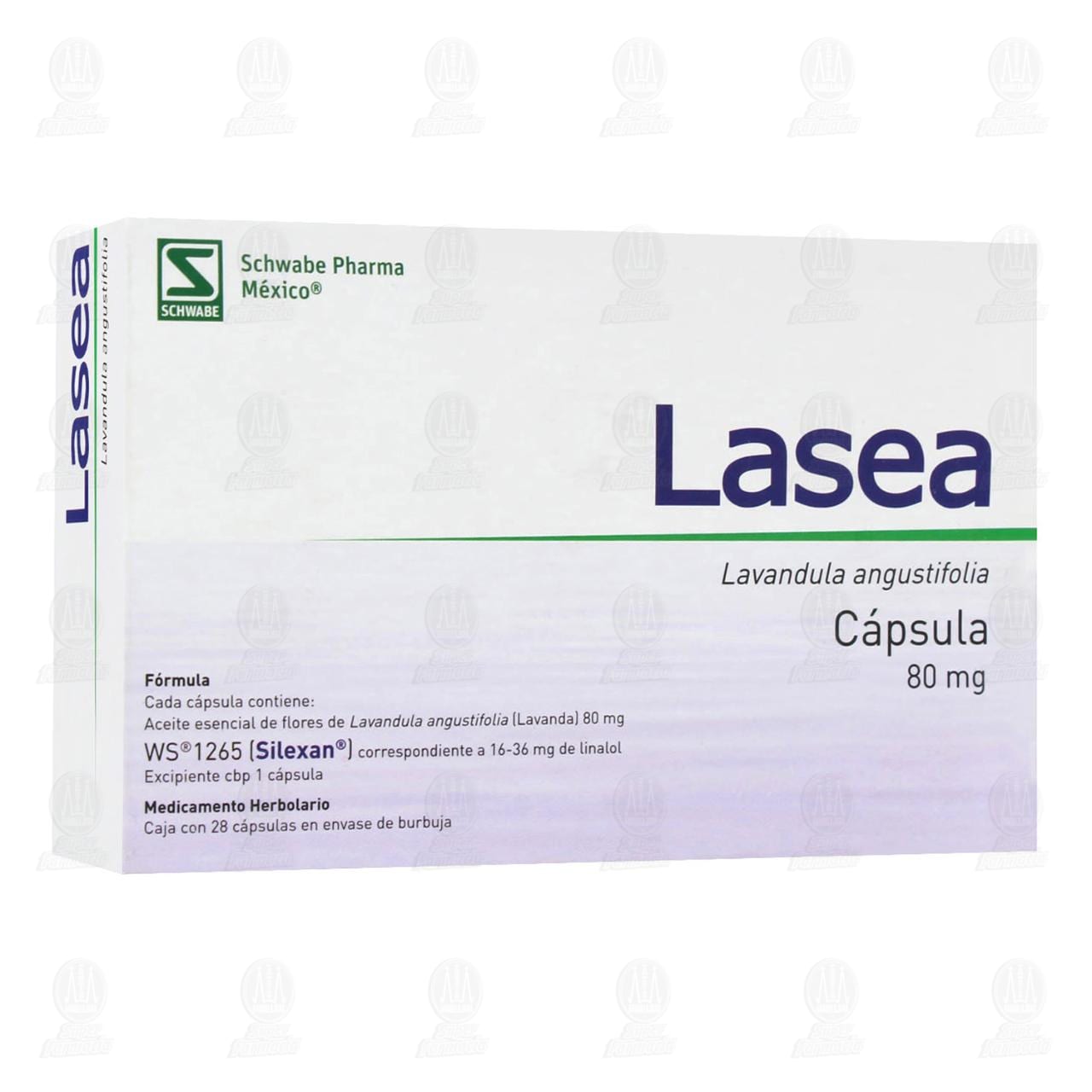 Lasea 80 mg, 28 Cápsulas.