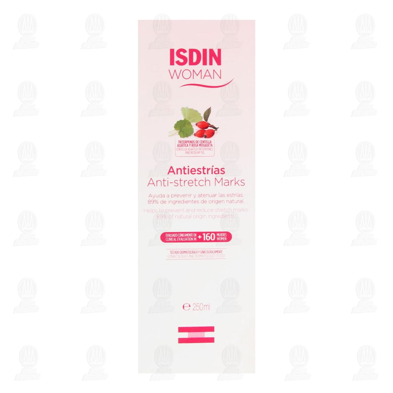 Isdin Woman Crema Antiestrías, 250 ml. image number 1