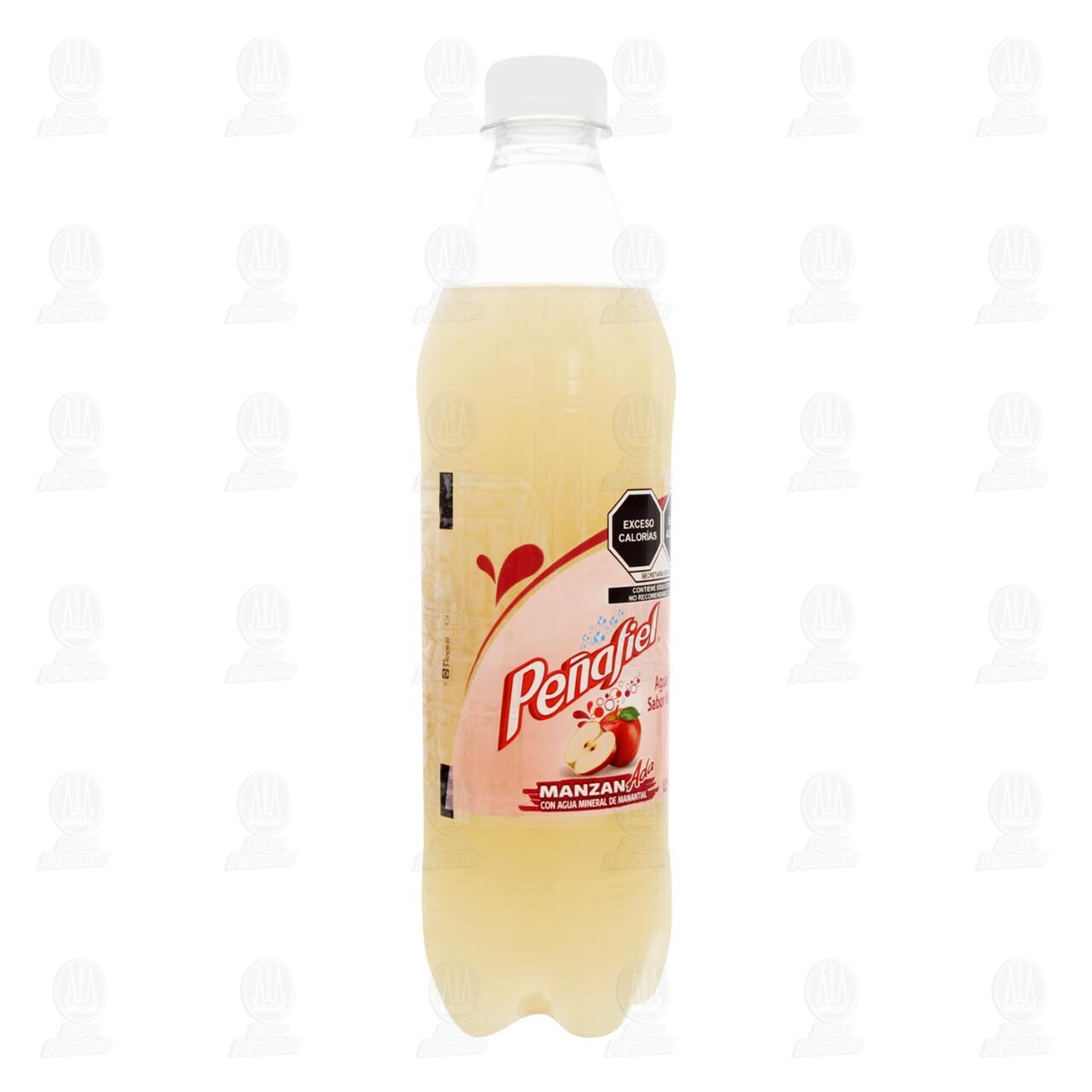 Agua Mineral Peñafiel Manzanada, 600 ml. image number 0