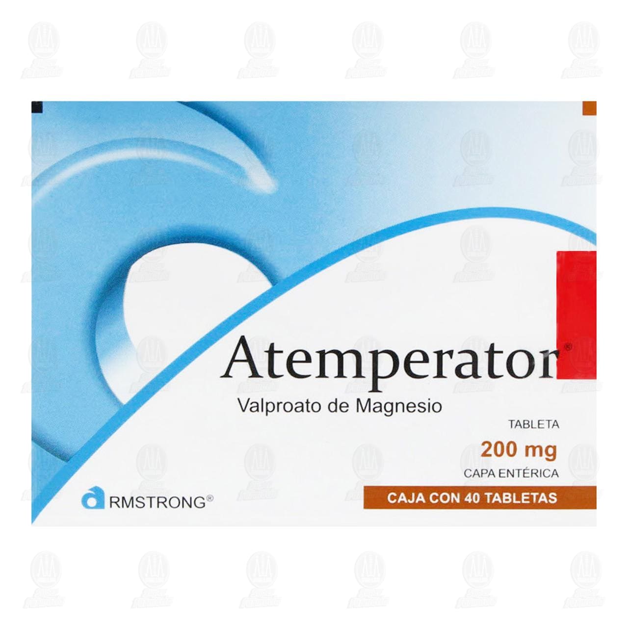 Atemperator 200 mg, 40 Tabletas. image number 1