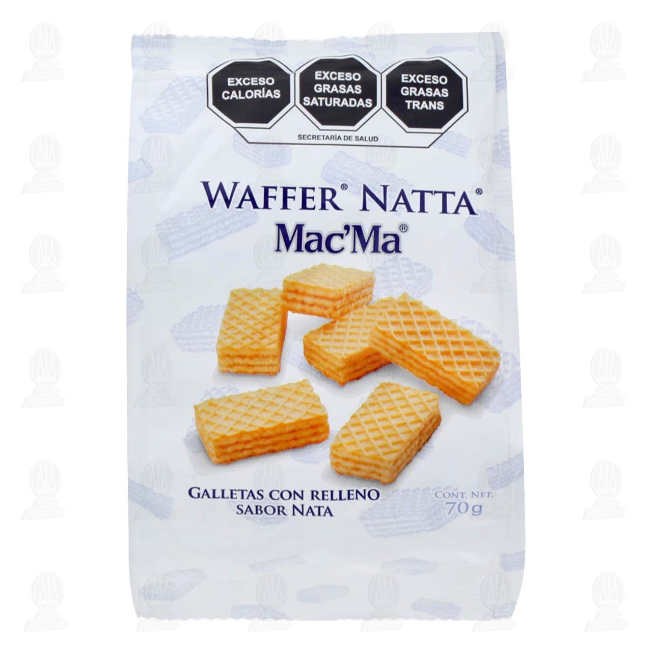 Galletas Waffer Natta Mac'Ma, 70 gr.