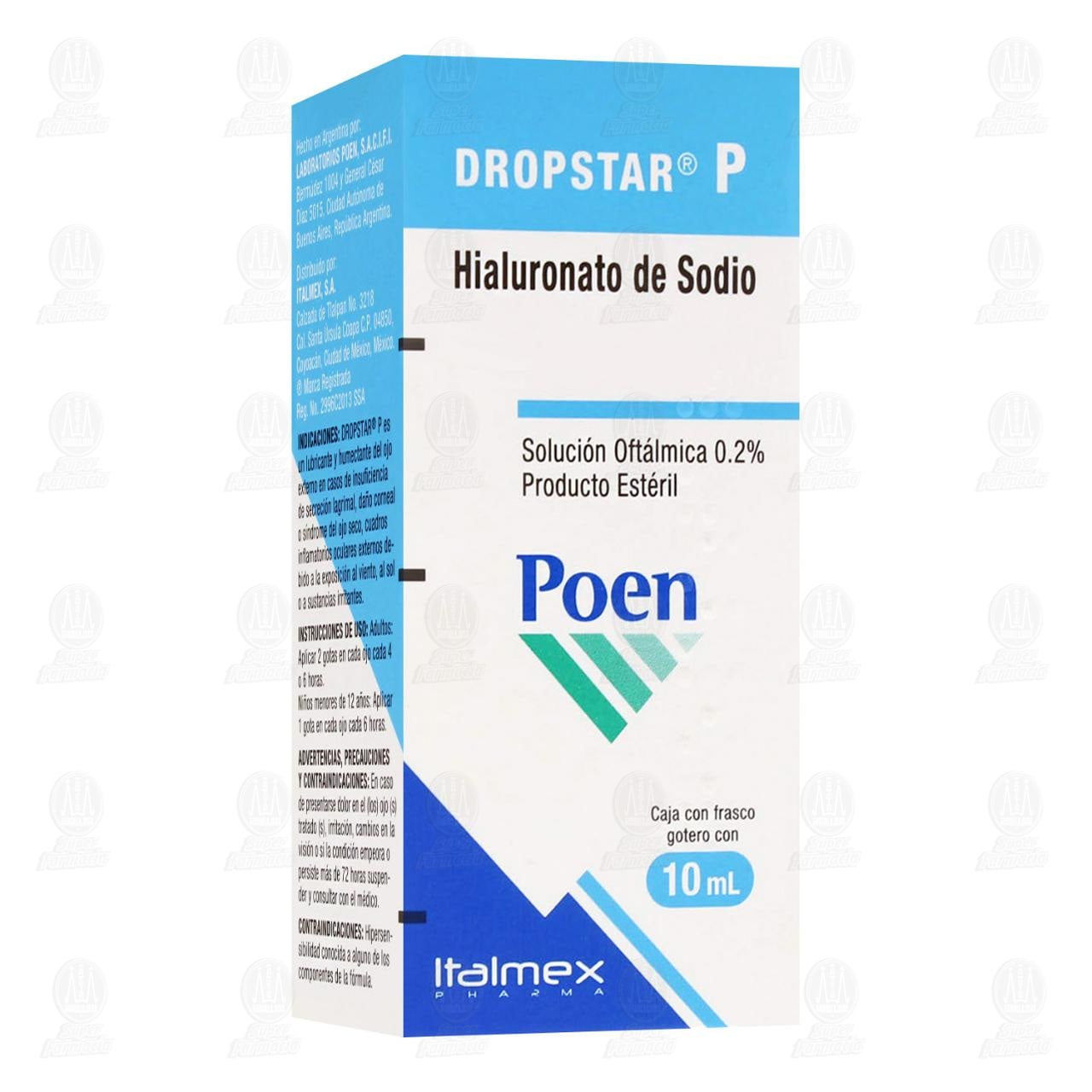 Imagen para Dropstar P 0.2% Solución Oftálmica Gotas, 10 ml.