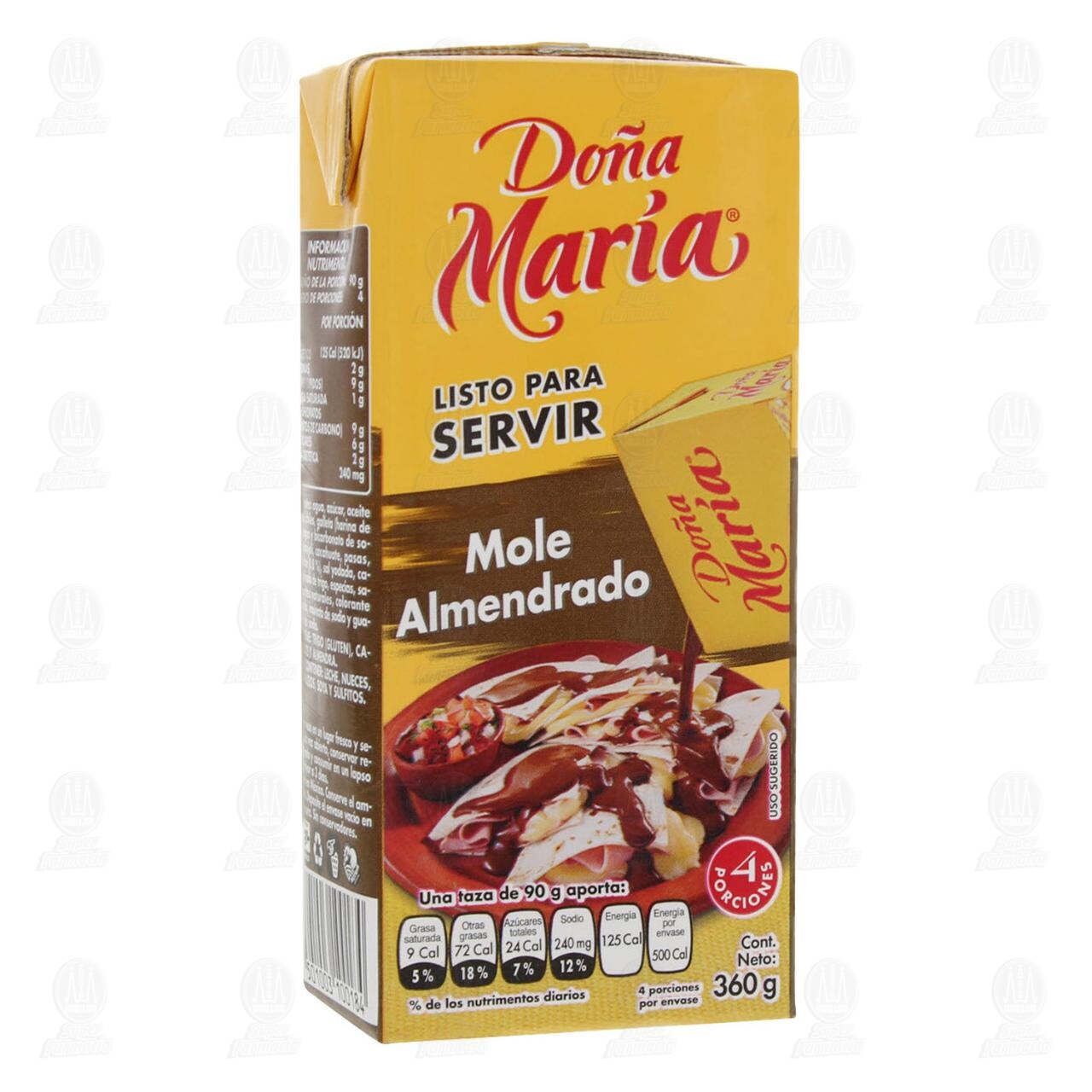 Mole Almendrado Do&ntilde;a Mar&iacute;a Listo para Servir, 360 gr. image number 0