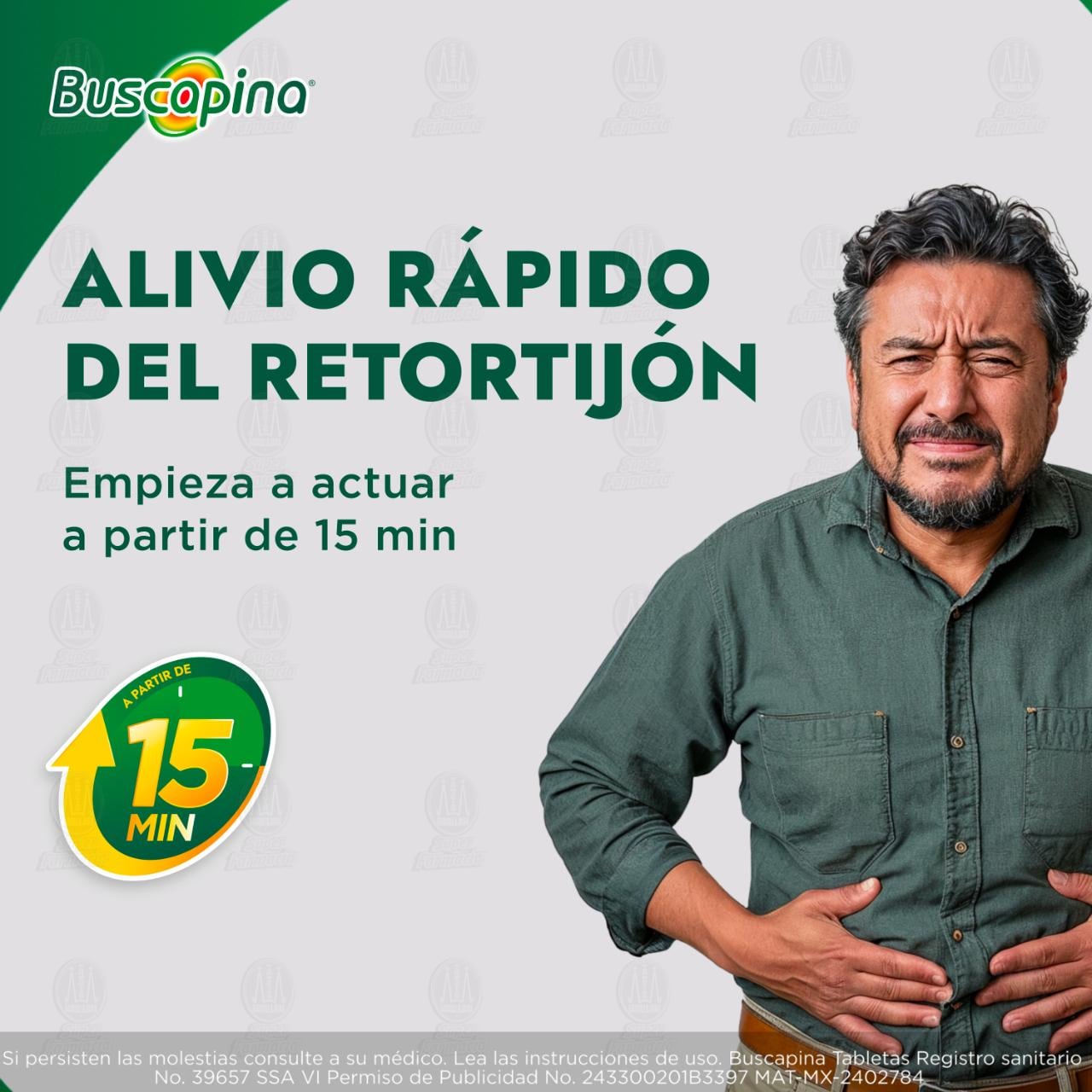 Buscapina Duo 10mg/500mg, 10 Tabletas. image number 2