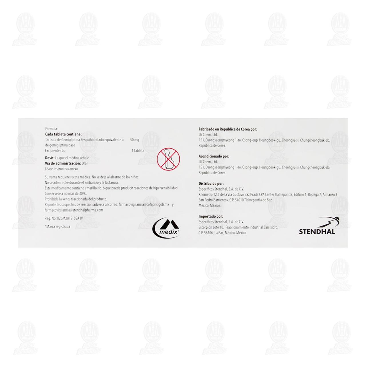 Zemiglo 50 mg, 28 Tabletas. image number 2