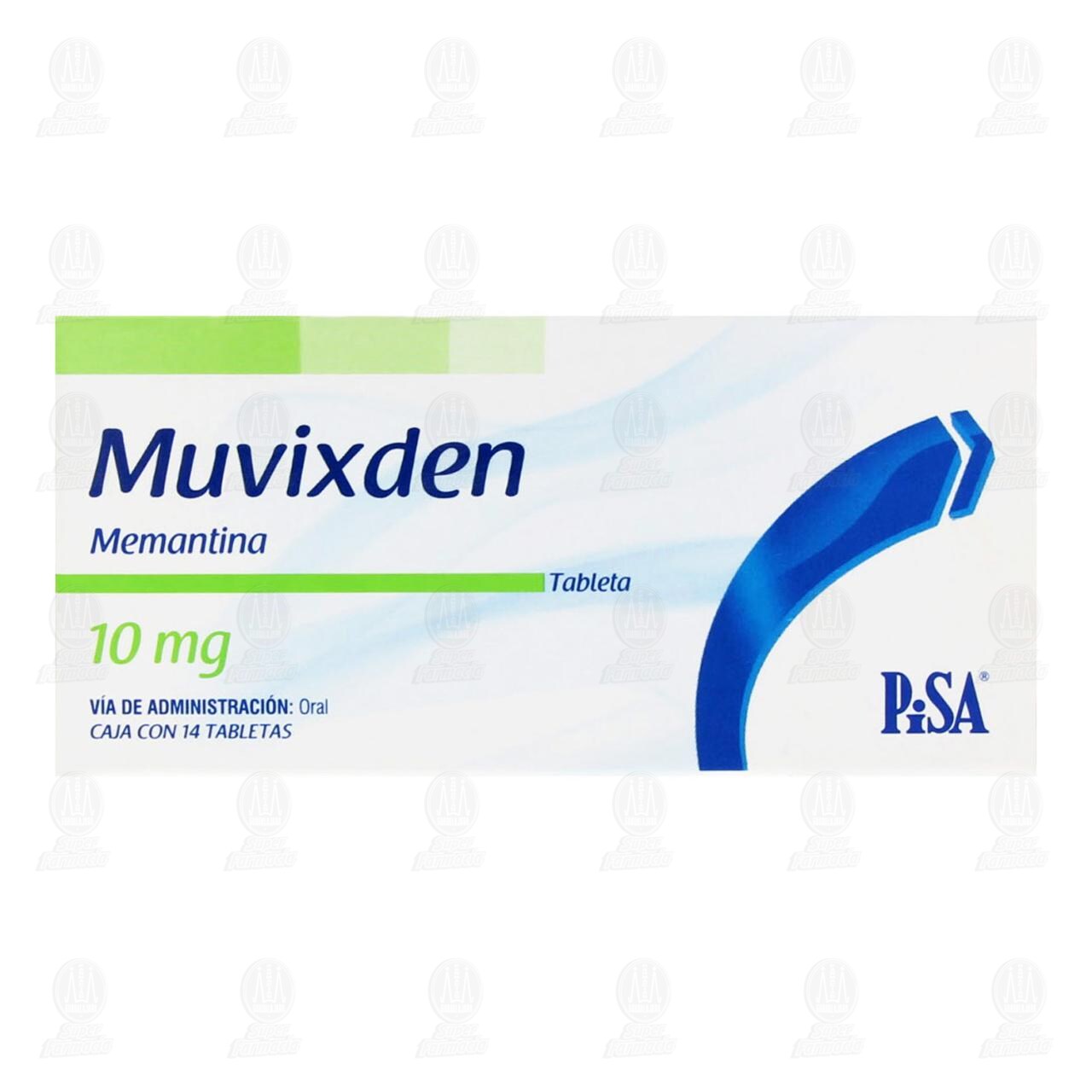 Muvixden 10 mg, 14 Tabletas. image number 1