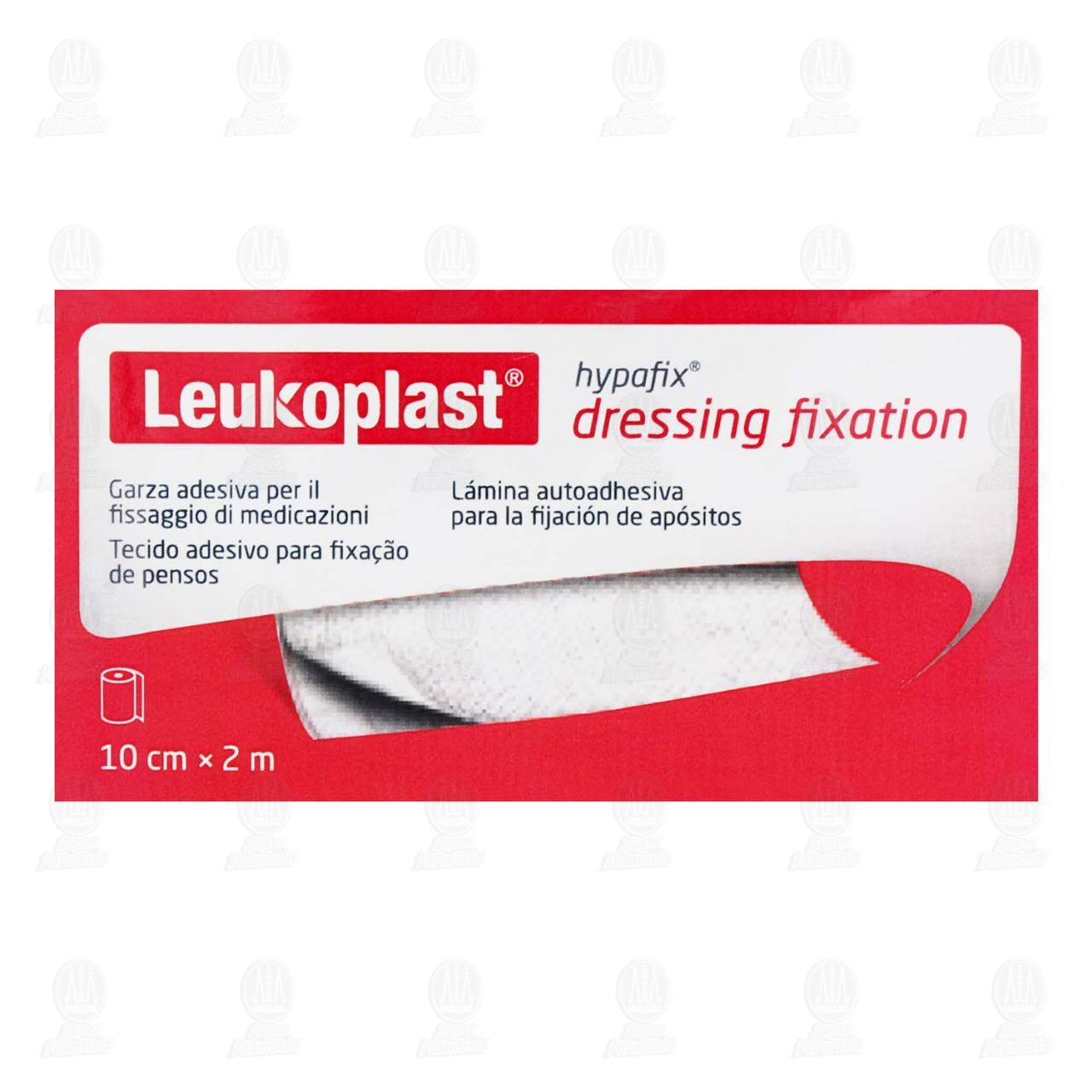 Cinta Adhesiva Leukoplast Hypafix 10cm x 2m, 1 pz. image number 1