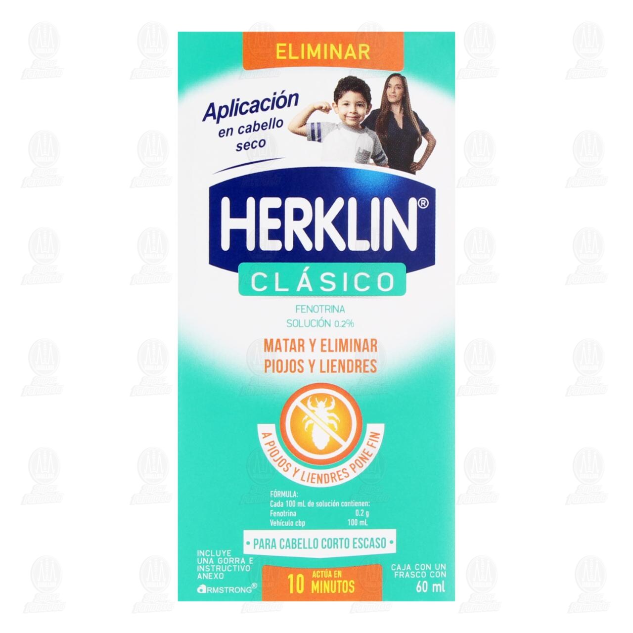 HerKlin Clásico Solución 0.2%, 60 ml. image number 2